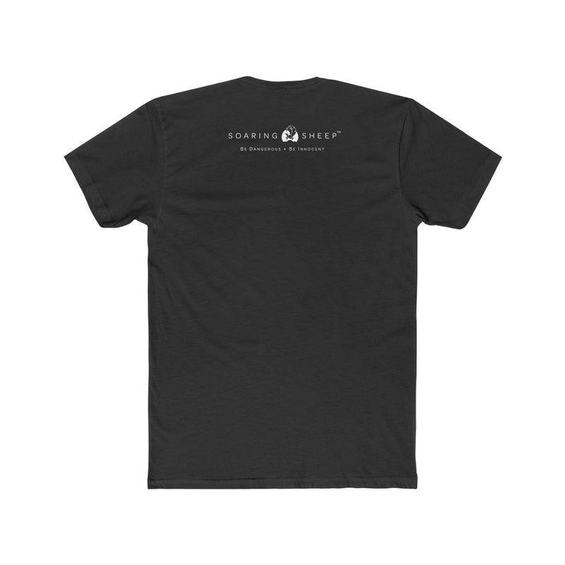 T-shirt mockup - Hyperjump Parousia - Back - Black