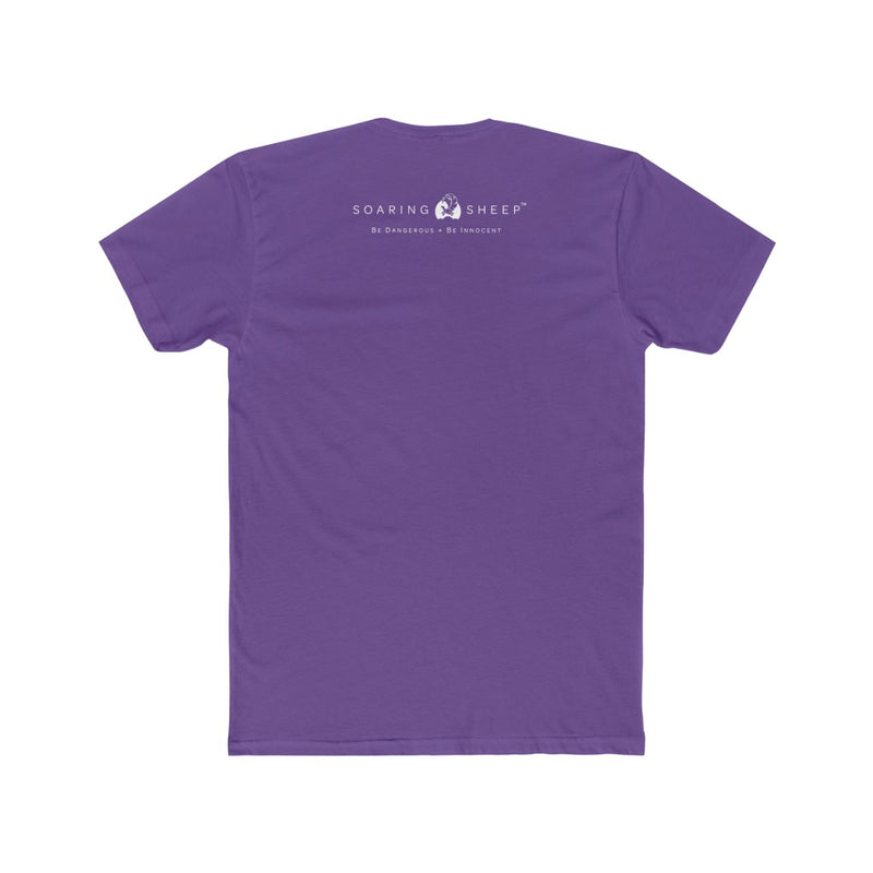 T-shirt mockup - Forgiveness Ain't Tame - Back - Purple