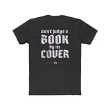 T-shirt mockup - Don't Judge a Book... Werewolf - Back - Black