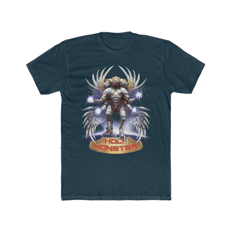 T-shirt mockup - Holy Monster, Cherub - Front - Midnight Blue