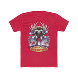 T-shirt mockup - Holy Monster, Cherub - Front - Red
