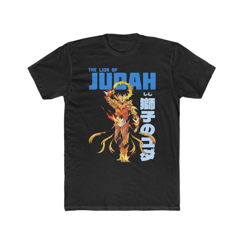 T-shirt mockup - Lion of Judah: Overcomer - Front - Black