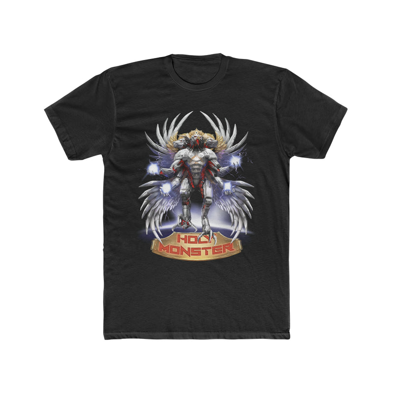 T-shirt mockup - Holy Monster, Cherub - Front - Black