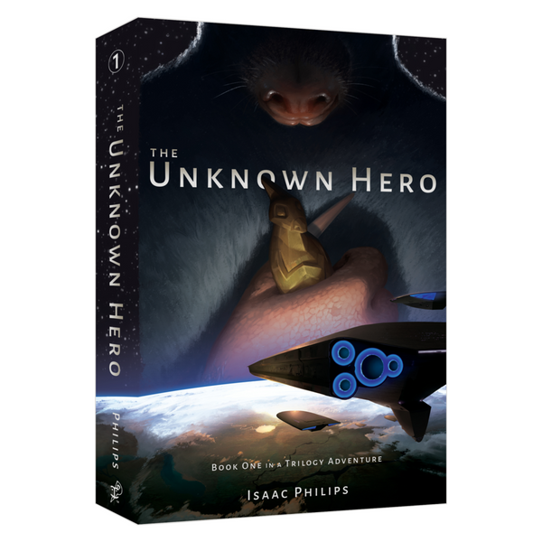 Book mockup - The Unknown Hero Novel - Front 1