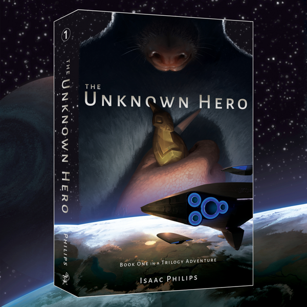 Book mockup - The Unknown Hero Novel - Front 2